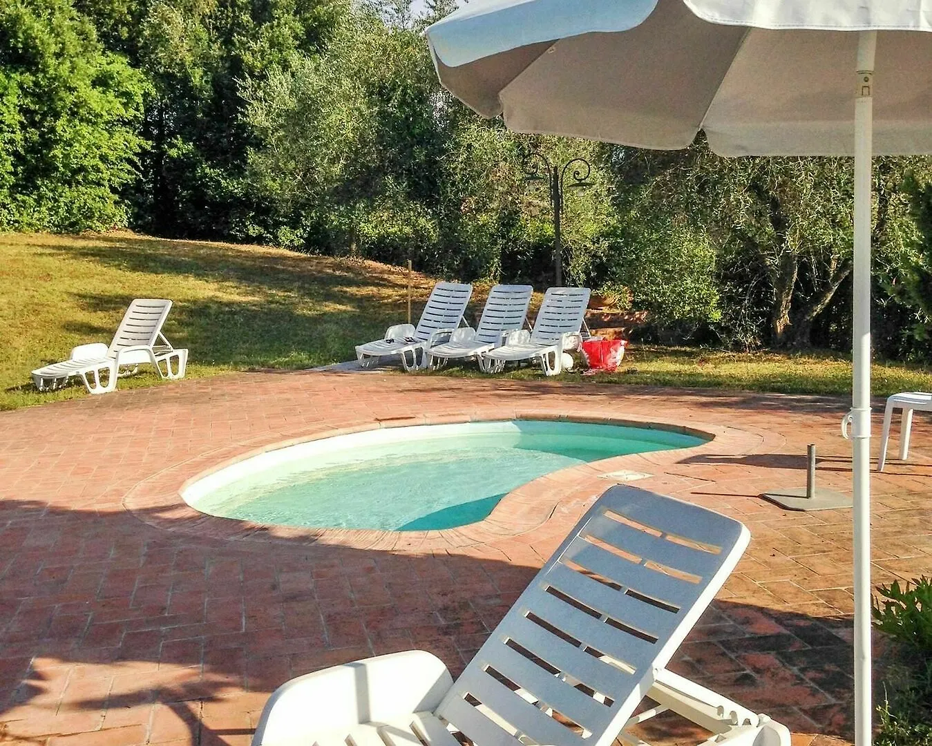 Apartment With One Bedroom In Montaione, With Wonderful Mountain View,